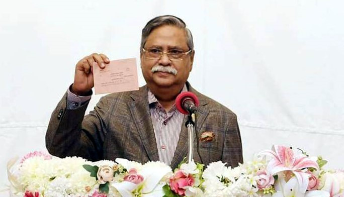 ভোট দিলেন রাষ্ট্রপতি